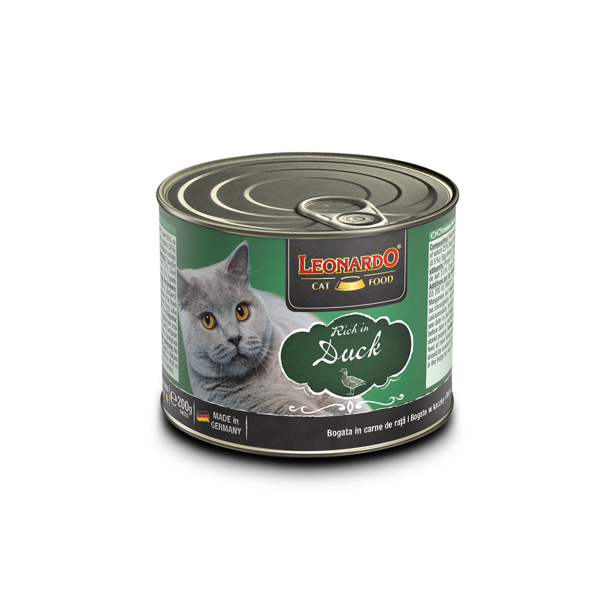 DOSEN LEONARDO REICH AN ENTE 200G NEW