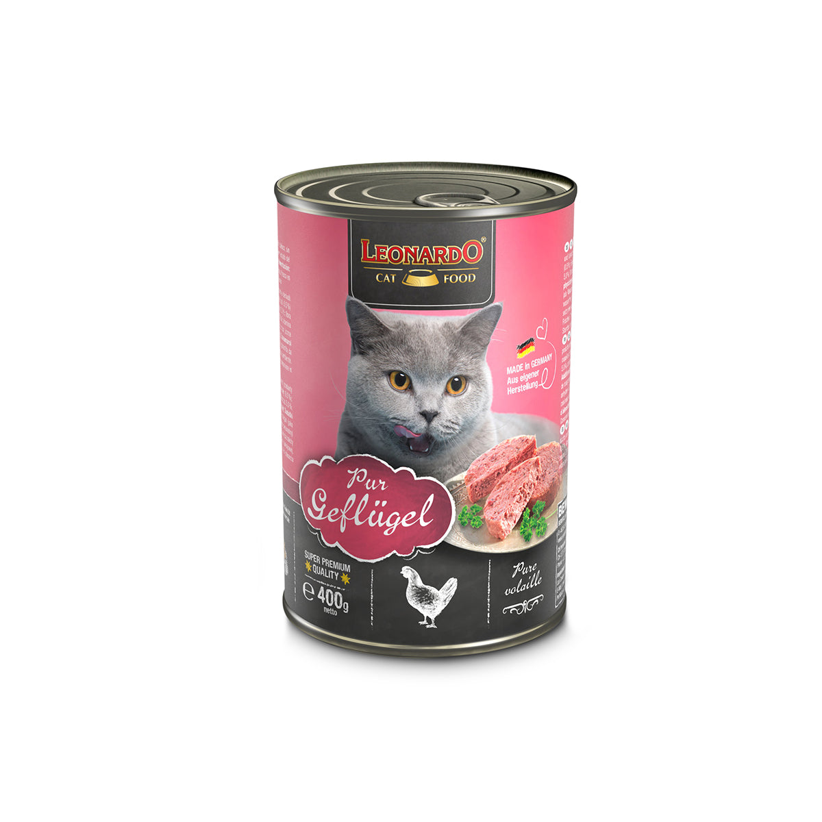 BOITES LEONARDO VOLAILLE 400 G