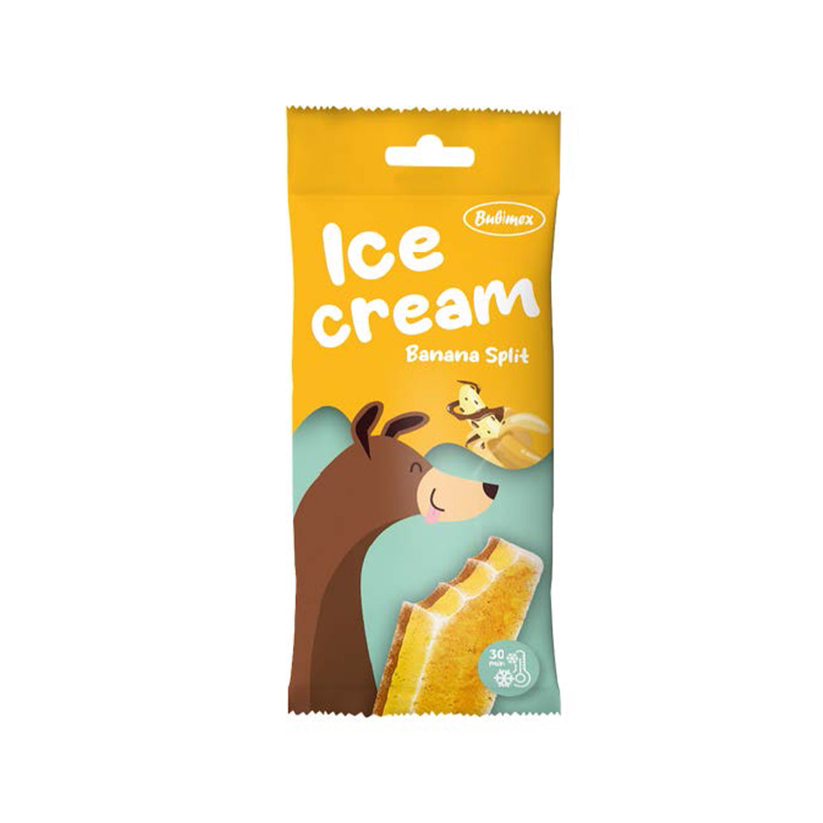 BUBIMEX BANANENSPLIT-EISCREME-SNACK 50G