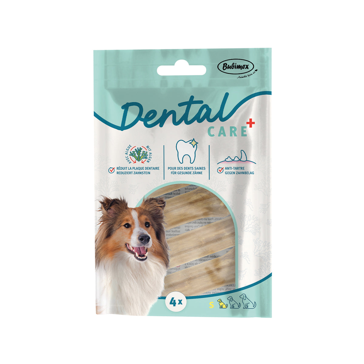 BUBIMEX OS DENTAL AUX ALGUES - 4PCS - 8CM