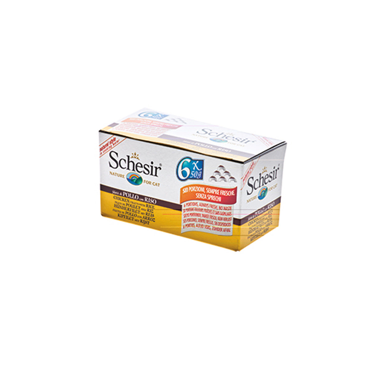 SCHESIR 6 X 50 G HUHNERFILET