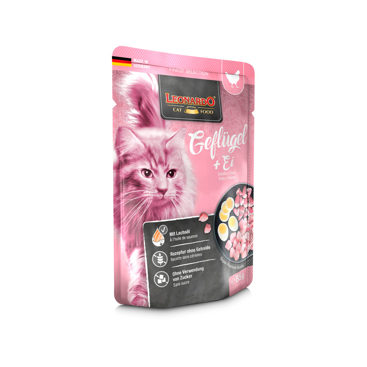 BEUTEL LEONARDO 85 G GEFLUGEL & EI