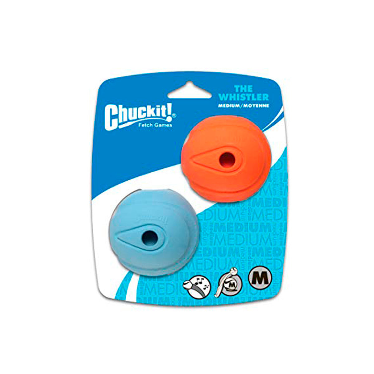 WHISTLER BALL MEDIUM 2 PACK