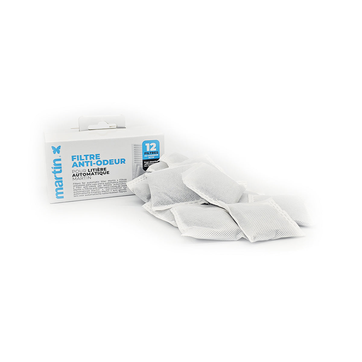 MARTIN FILTRES POUR TOILETTE AUTO - 12PCS