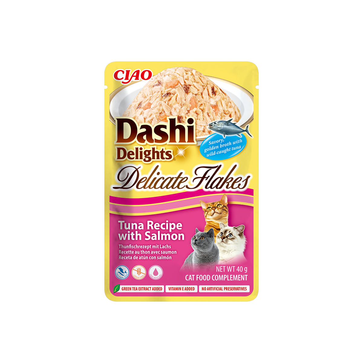 DASHI DELIGHTS FLOCONS DELICATS AU THON ET SAUMON
