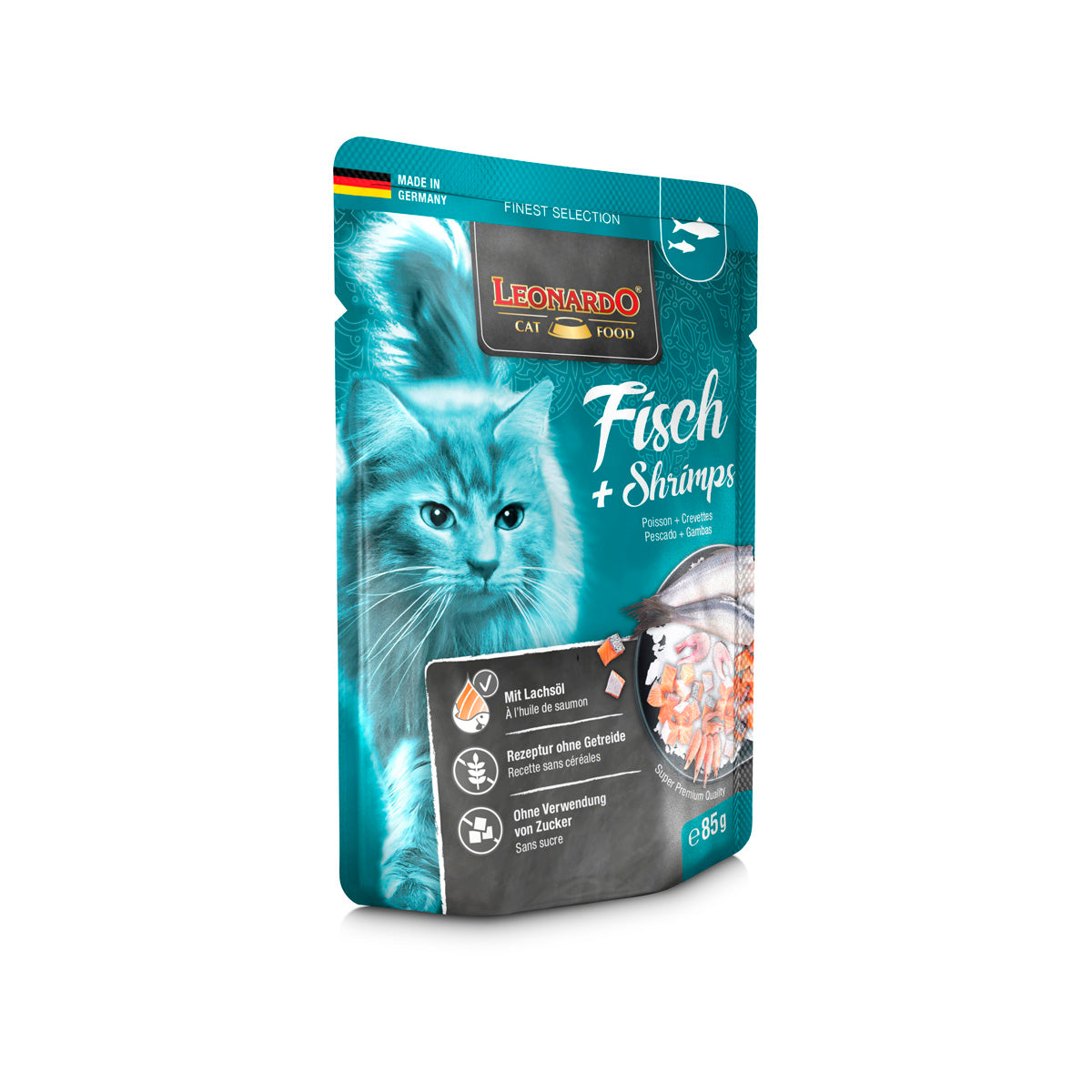 SACHETS LEONARDO 85 G POISSON