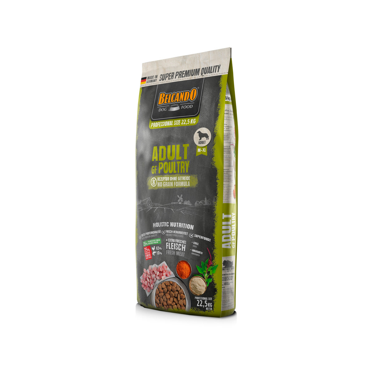ADULT GF POULTRY 22,5 KG BELCANDO