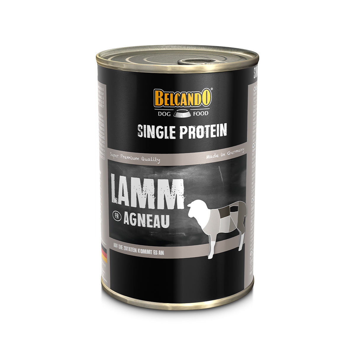 DOSE BELCANDO 400 G "SINGLE PROTEIN" LAMM
