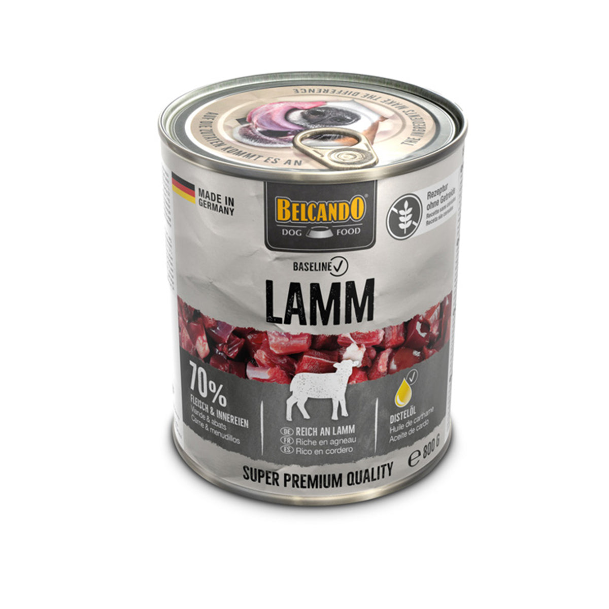 DOSE BELCANDO BASELINE LAMM 800G