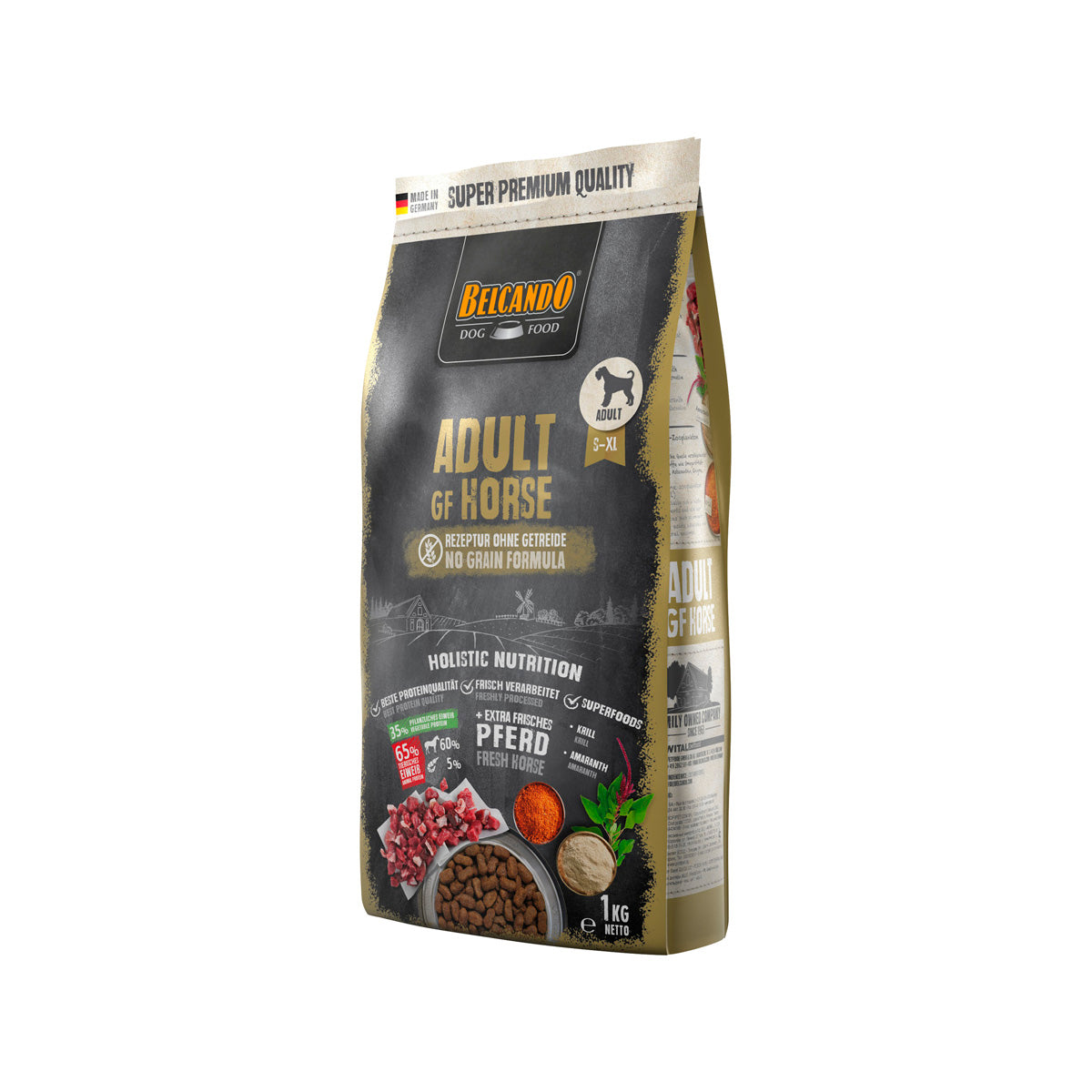 ADULT GF HORSE 1 KG BELCANDO