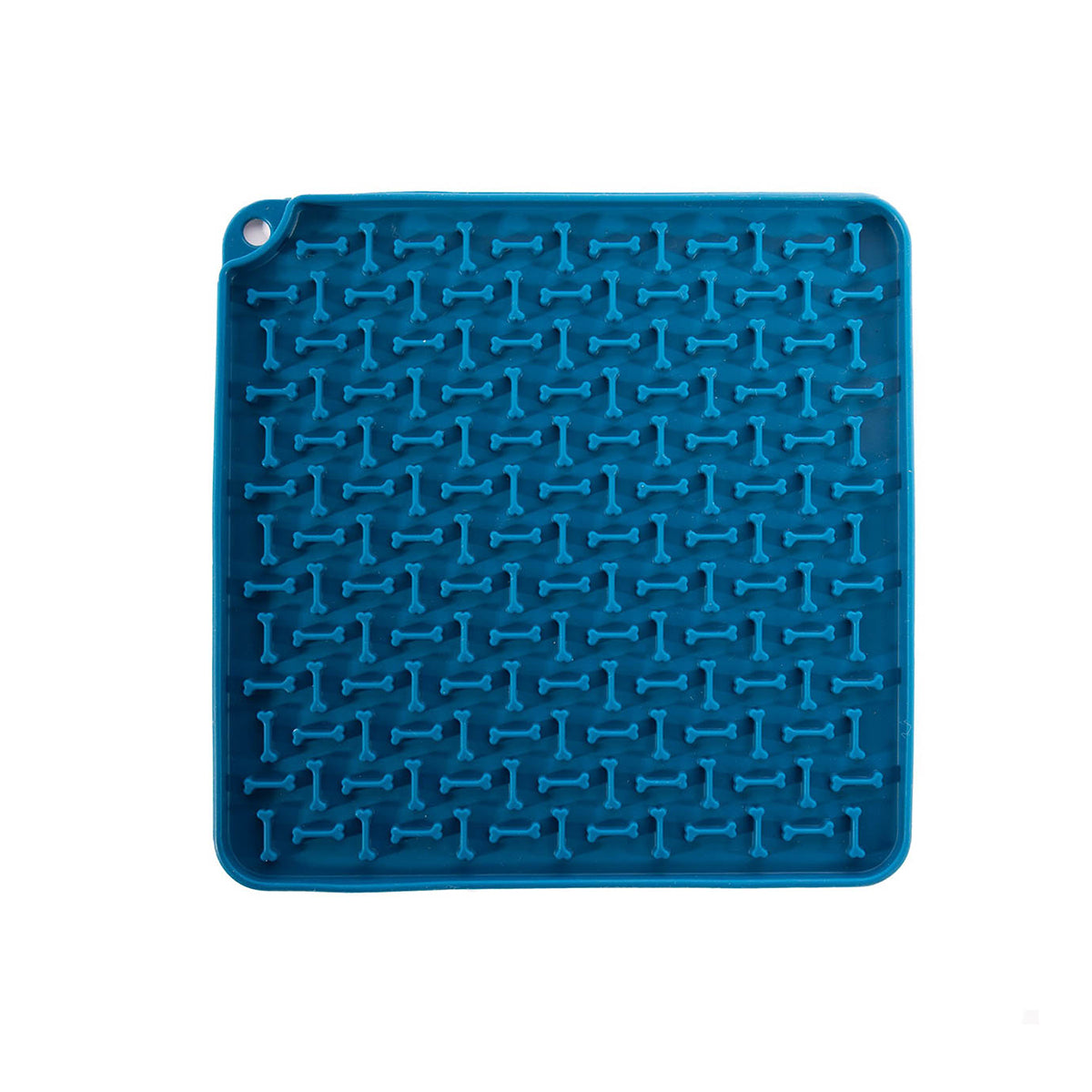 MARTIN QUADRATISCHE LECKMATTE 20CM BLAU SILIKON