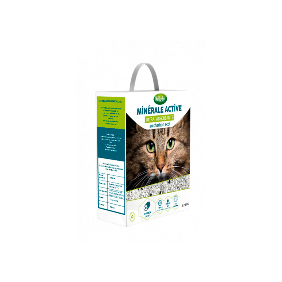 NULLODOR ACTIVE MINERAL STREU 6 L