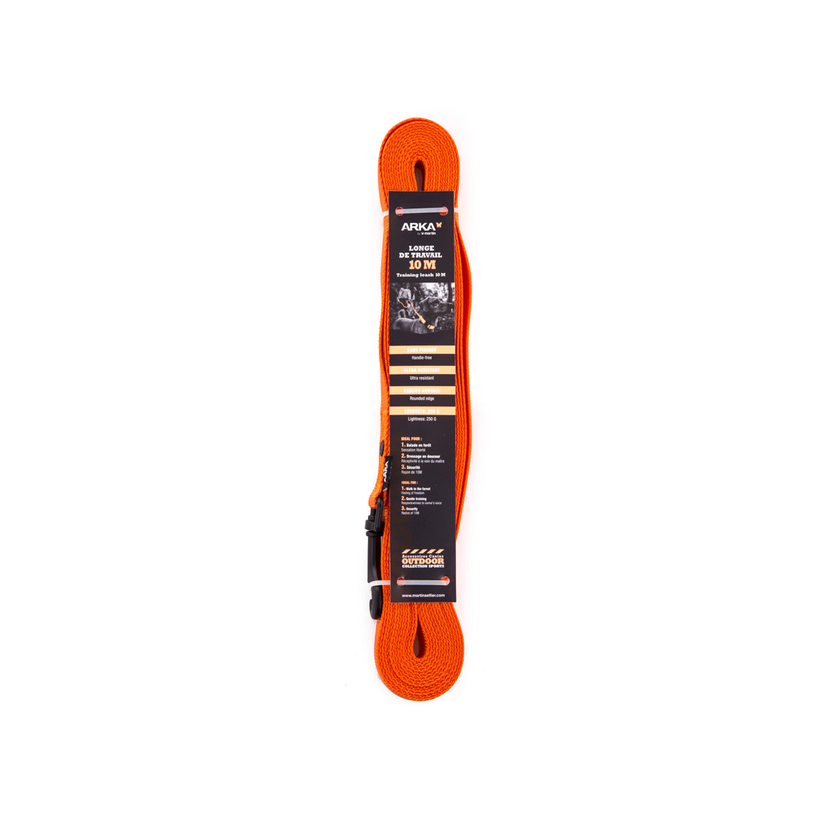 LONGE DE TRAVAIL ORANGE 10 M