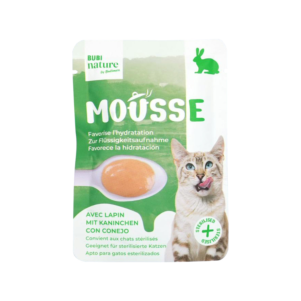 BUBI NATURE MOUSSE AU LAPIN 12 X 50G