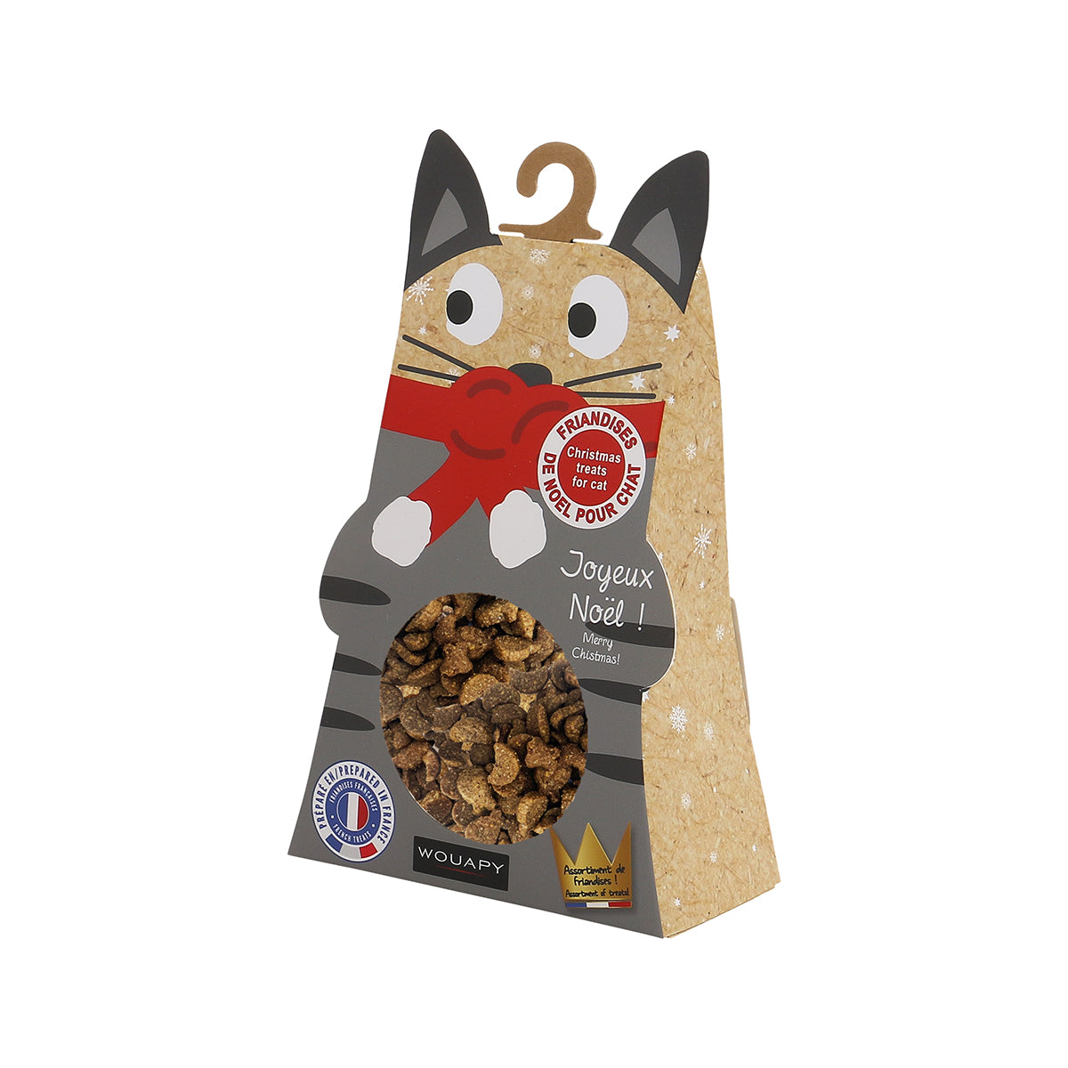 WEIHNACHTSKARTON KATZE