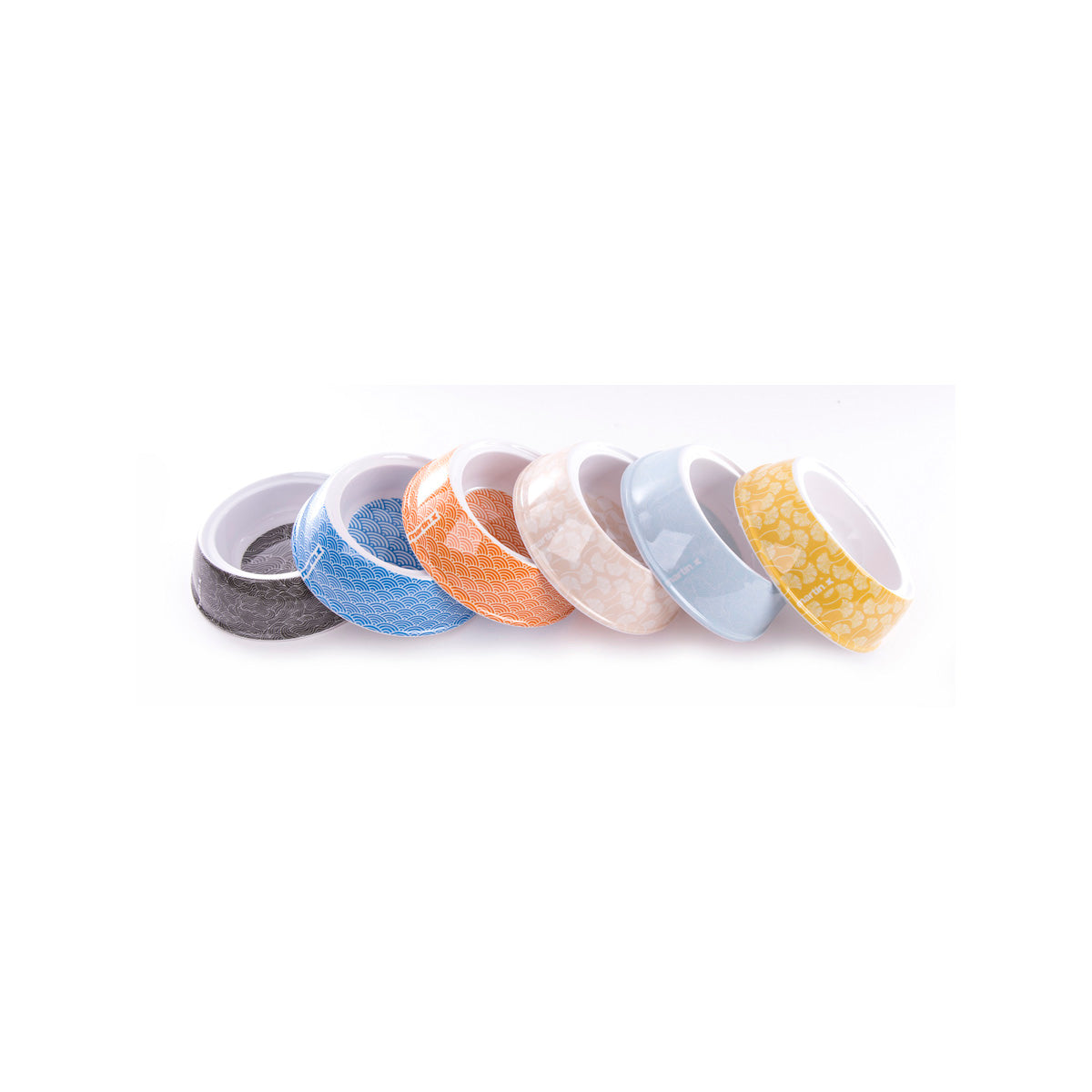 6 MELAMIN-NAEPFE JAPAN HUNDE 300 ML