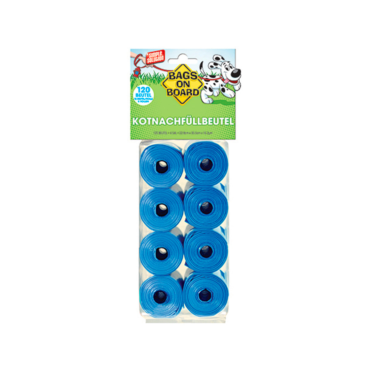 RECHARGE DE 120 SACHETS A CROTTES (BLEU