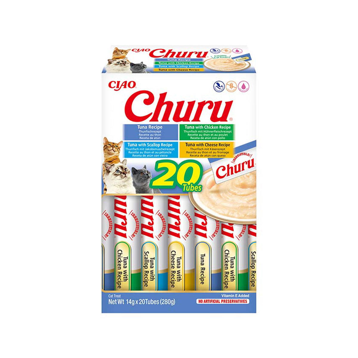 CHURU PUREE - ASSORTIMENT AU THON