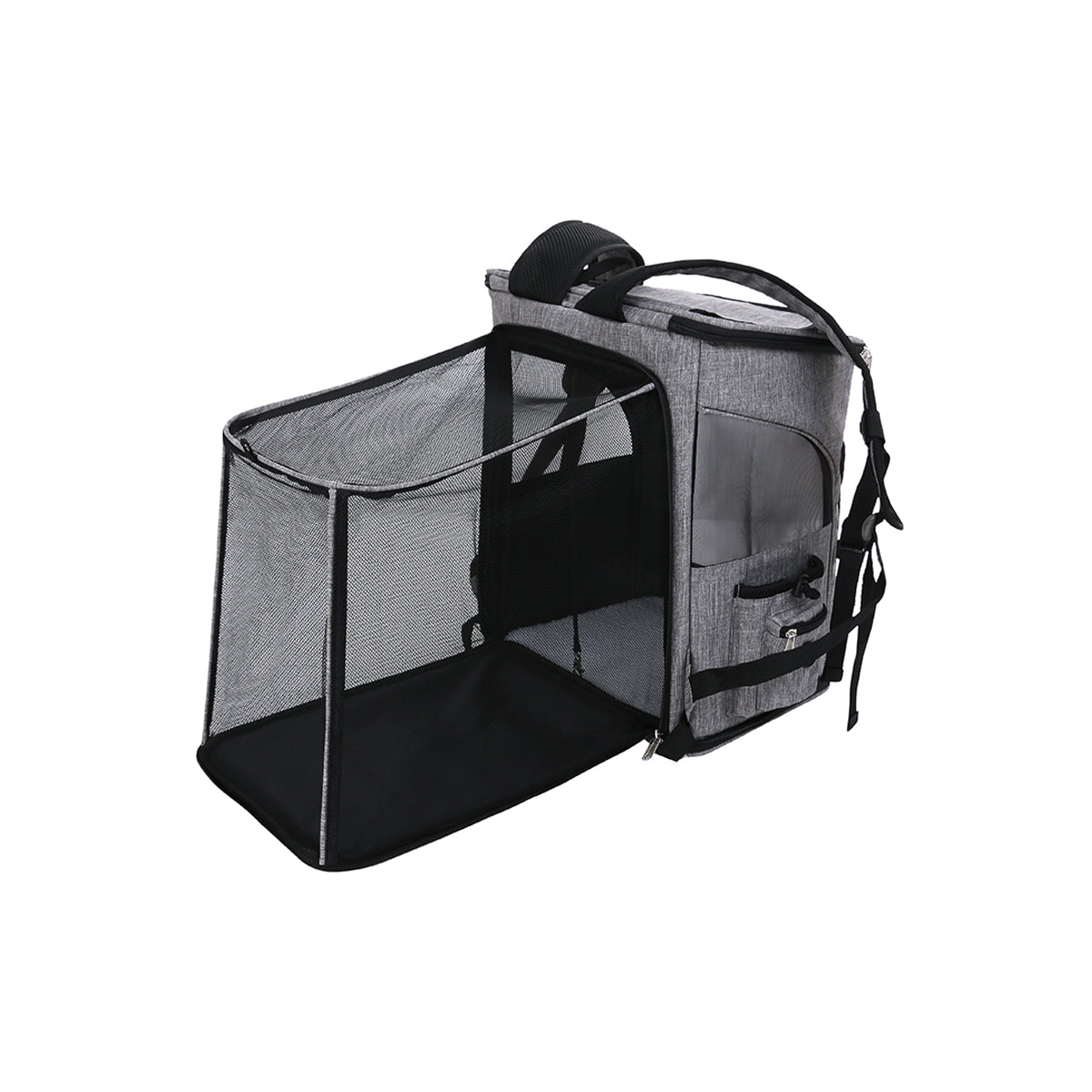 SAC A DOS BUNGALOW GRIS 36X30X43 CM