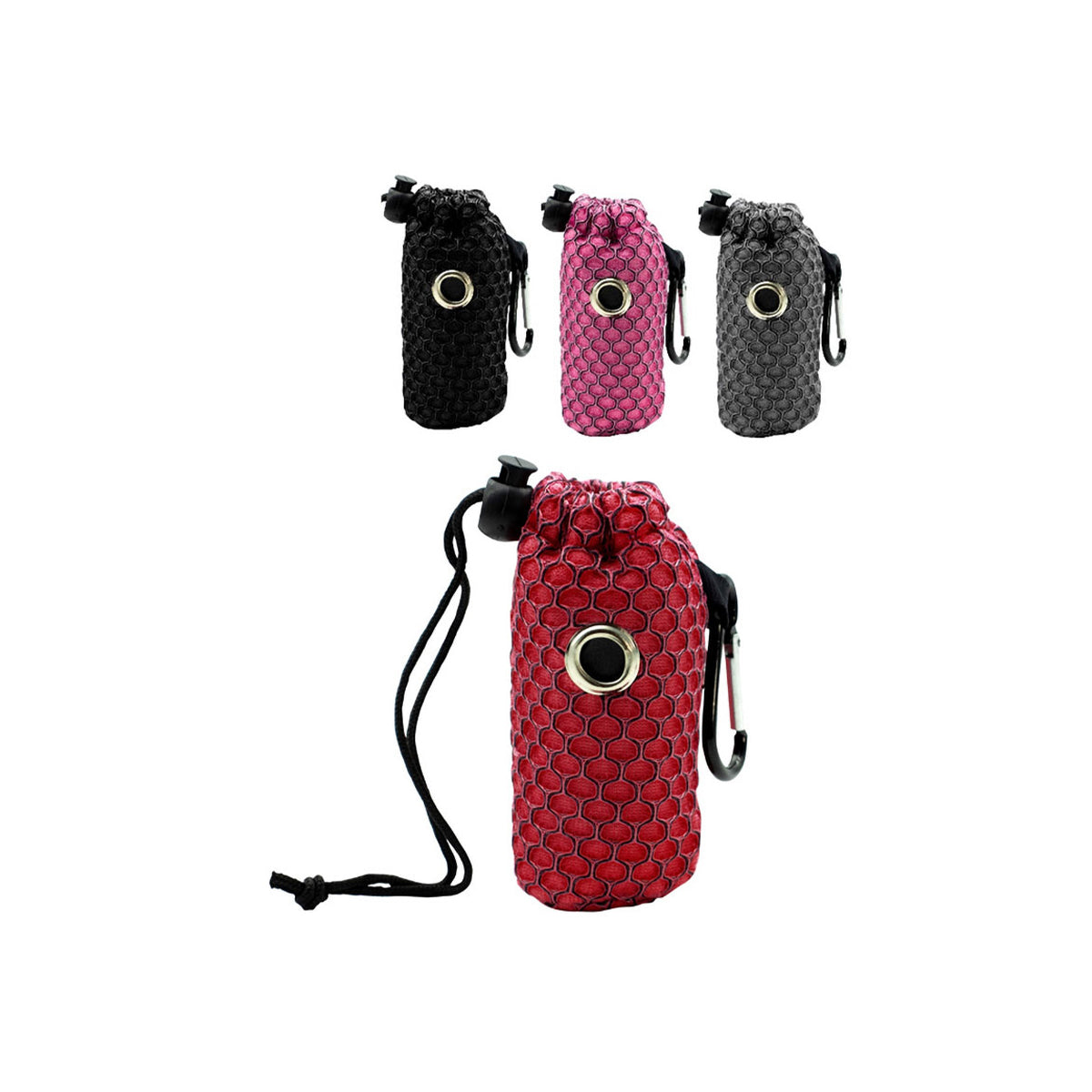 DISTRIBUTEUR DE SACS A CROTTES AVEC CORDON DE SERRAGE