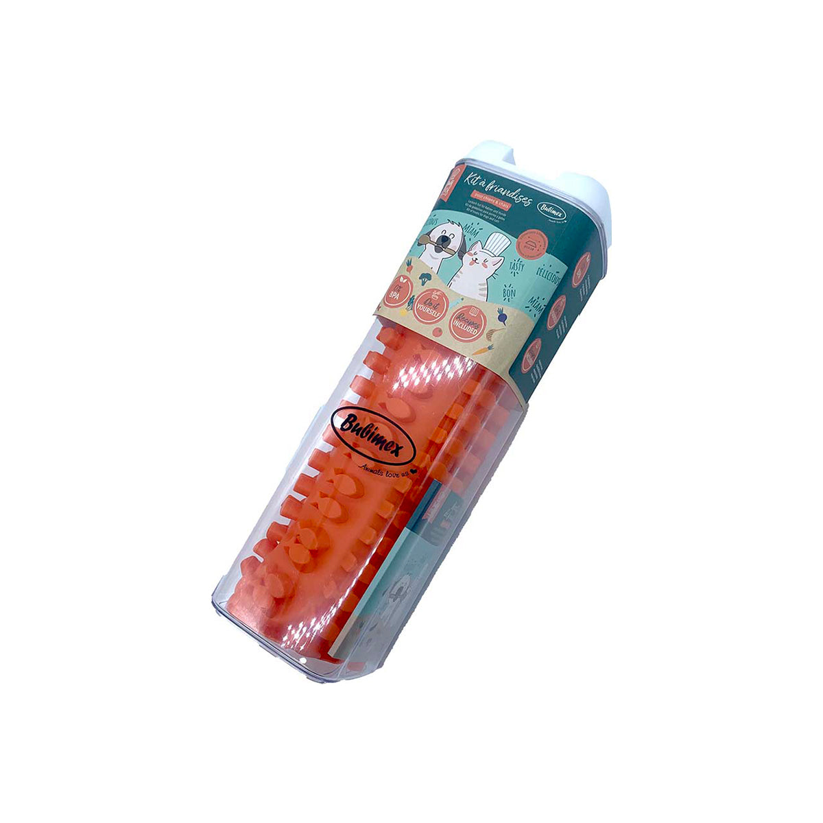 KIT A FRIANDISES BUBICHEF, FORME OS/POISSON