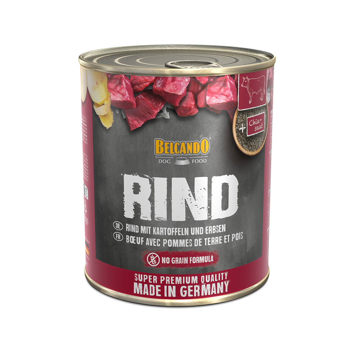 DOSE BELCANDO 800 G RIND MIT KARTOFFELNUND ERBSEN