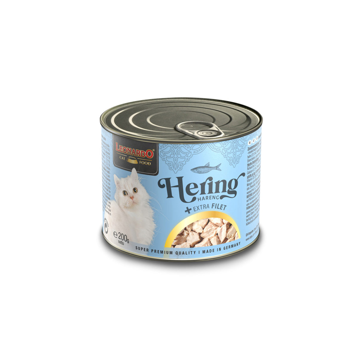 DOSEN LEONARDO HERING + EXTRA FILET 200 G