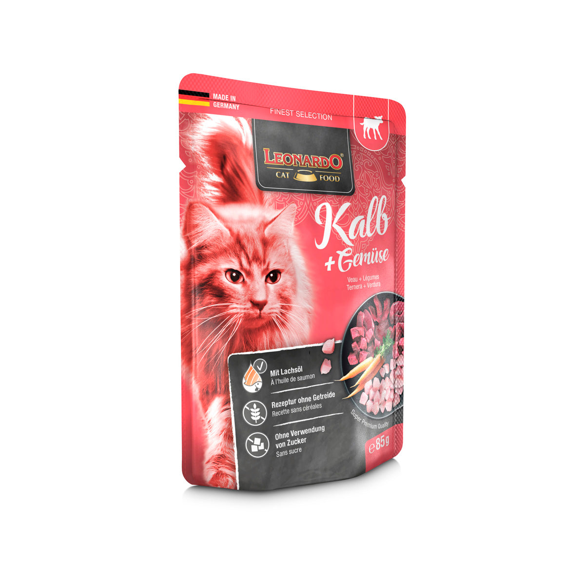 BEUTEL LEONARDO 85 G KALB & GEMUSE