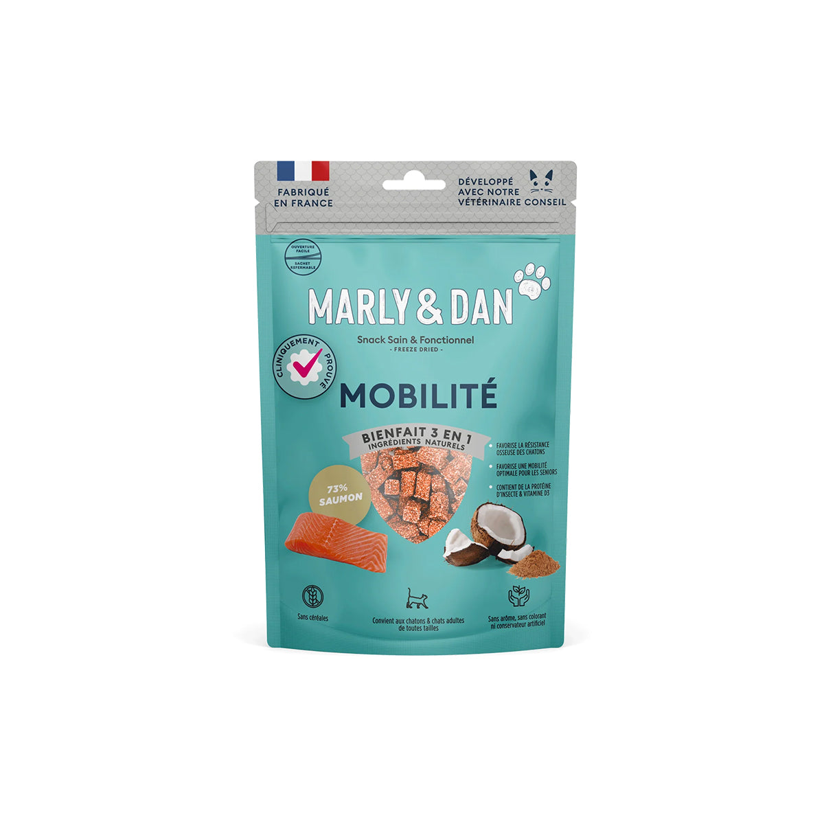 MARLY & DAN MOBILITE - LYOPHILISE - CHAT