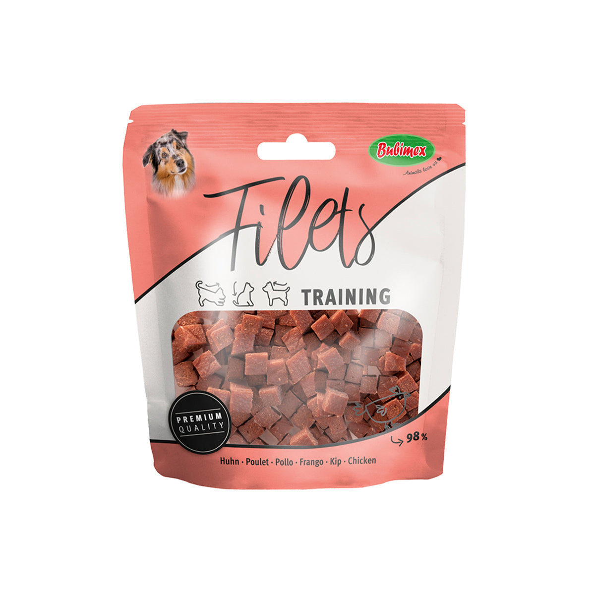 TRAINING TREATS FILETS DE POULET, 50G