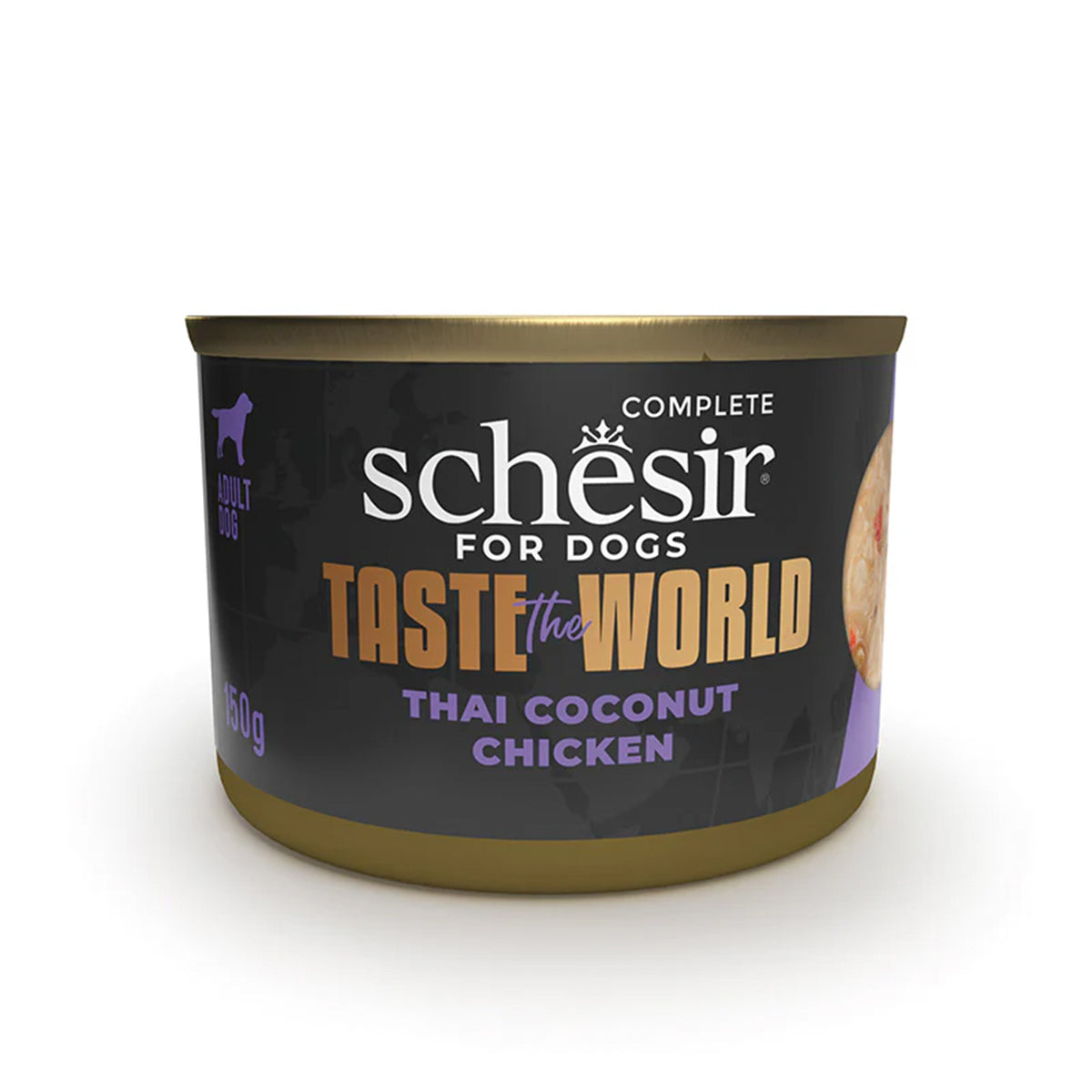 SCHESIR TW HUHN UND THAI-KOKOSNUSS 150G