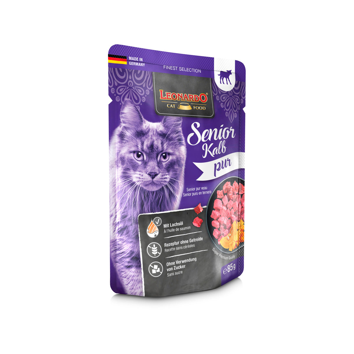 BEUTEL LEONARDO 85 G SENIOR PURE