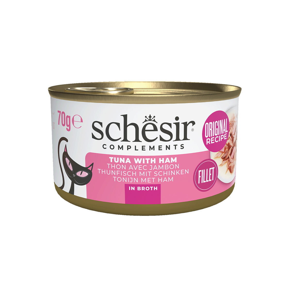 SCHESIR BOUILLON 12 X 70 G THON ET JAMBON