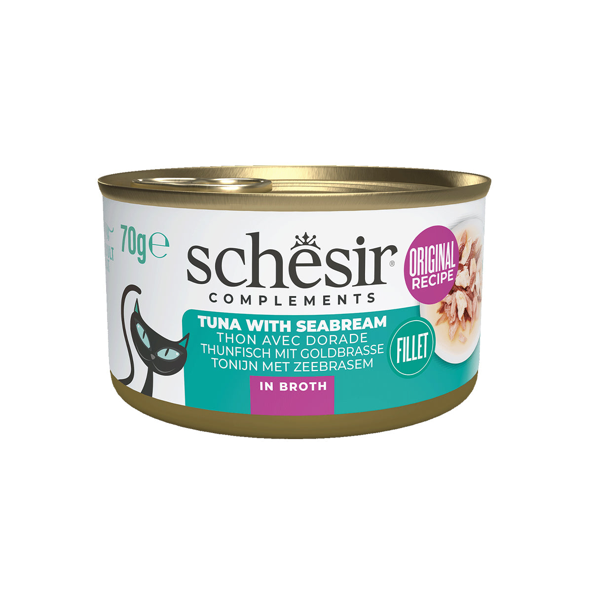 SCHESIR BOUILLON 12 X 70 G THON ET DORADE