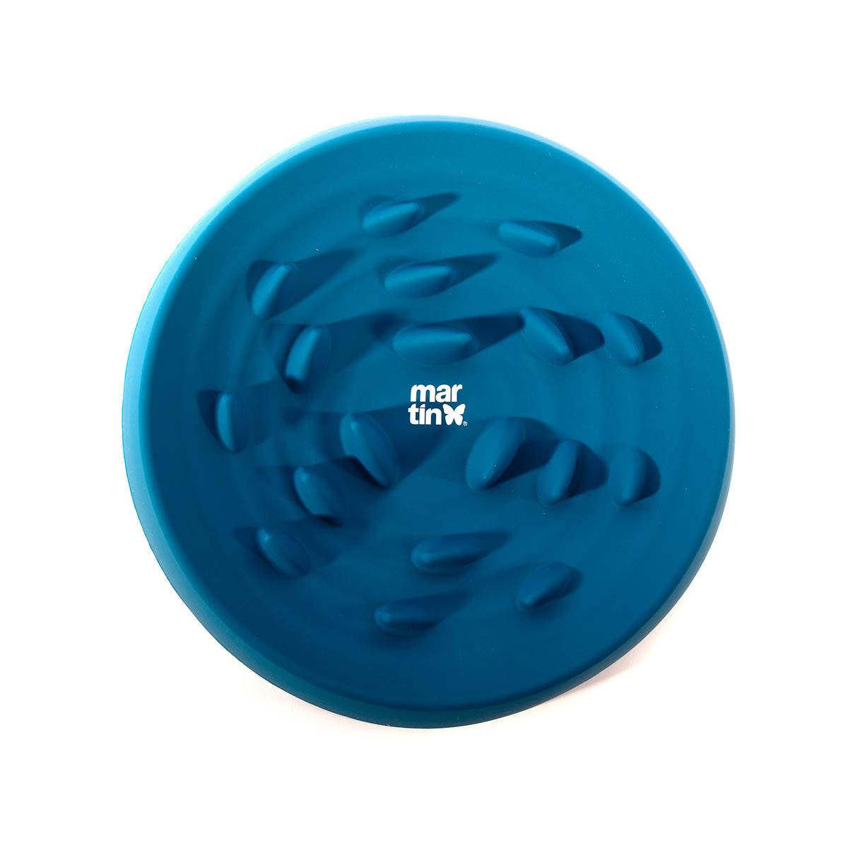 MARTIN SLOW FEEDER NAPF 22CM BLAU SILIKON