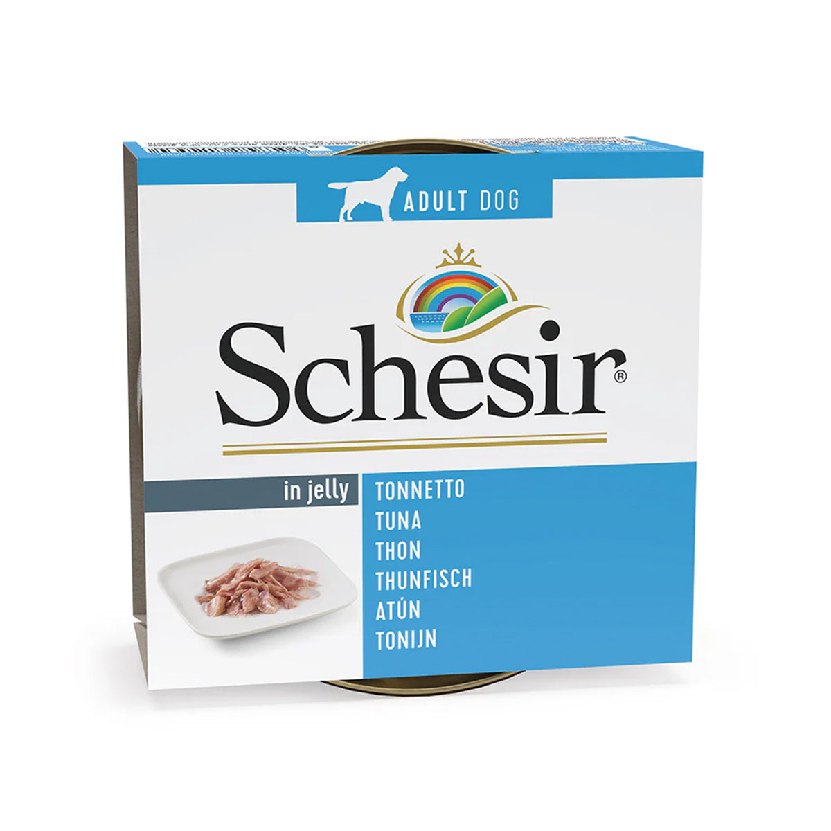 BOITES SCHESIR CHIEN 150 G THON