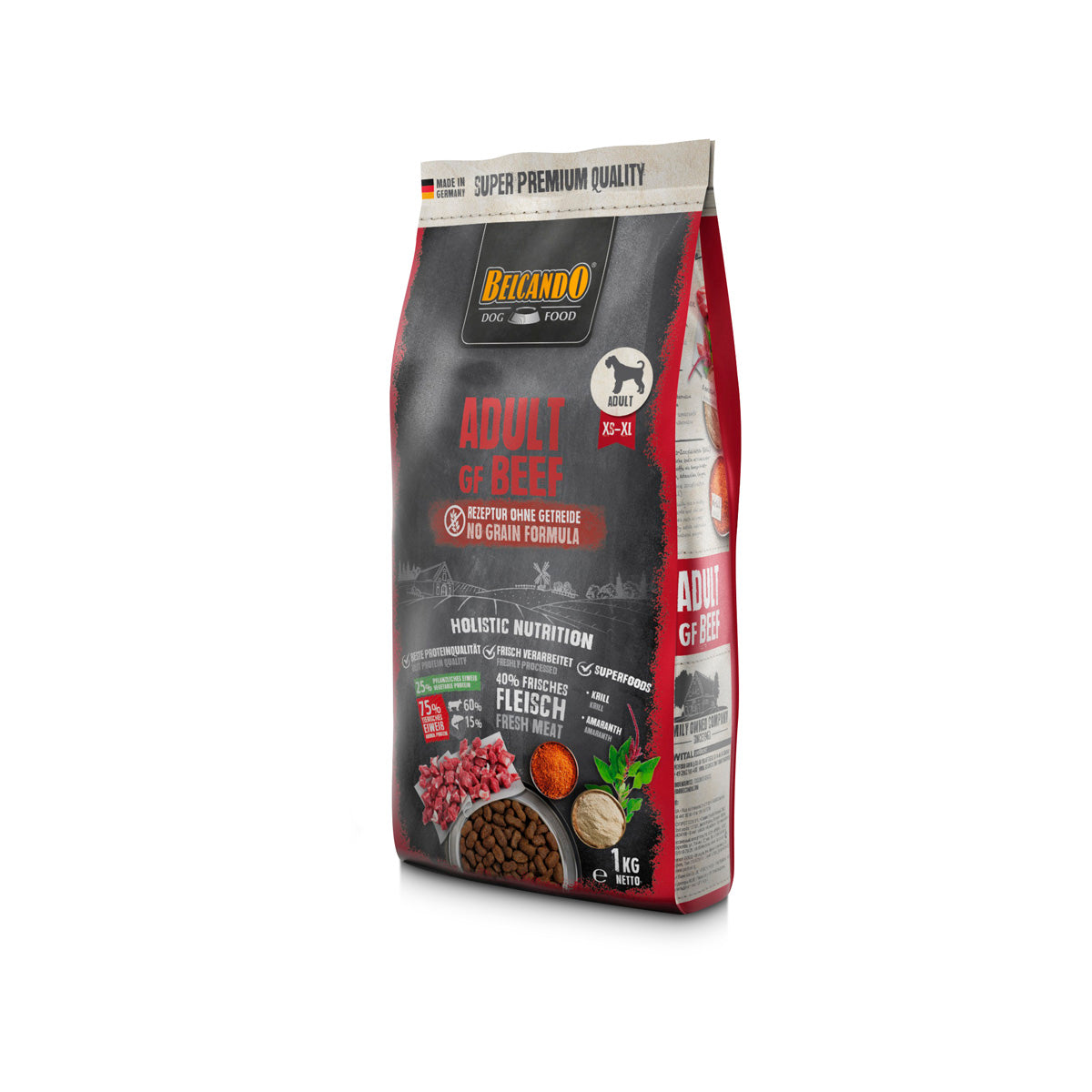 ADULT GF BEEF 1 KG BELCANDO