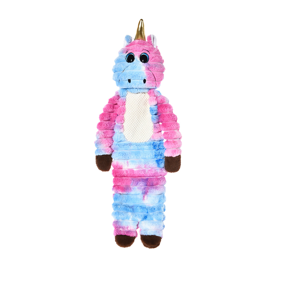PELUCHE XXL LICORNE AVEC PAPIER BRUISSANT - 80CM