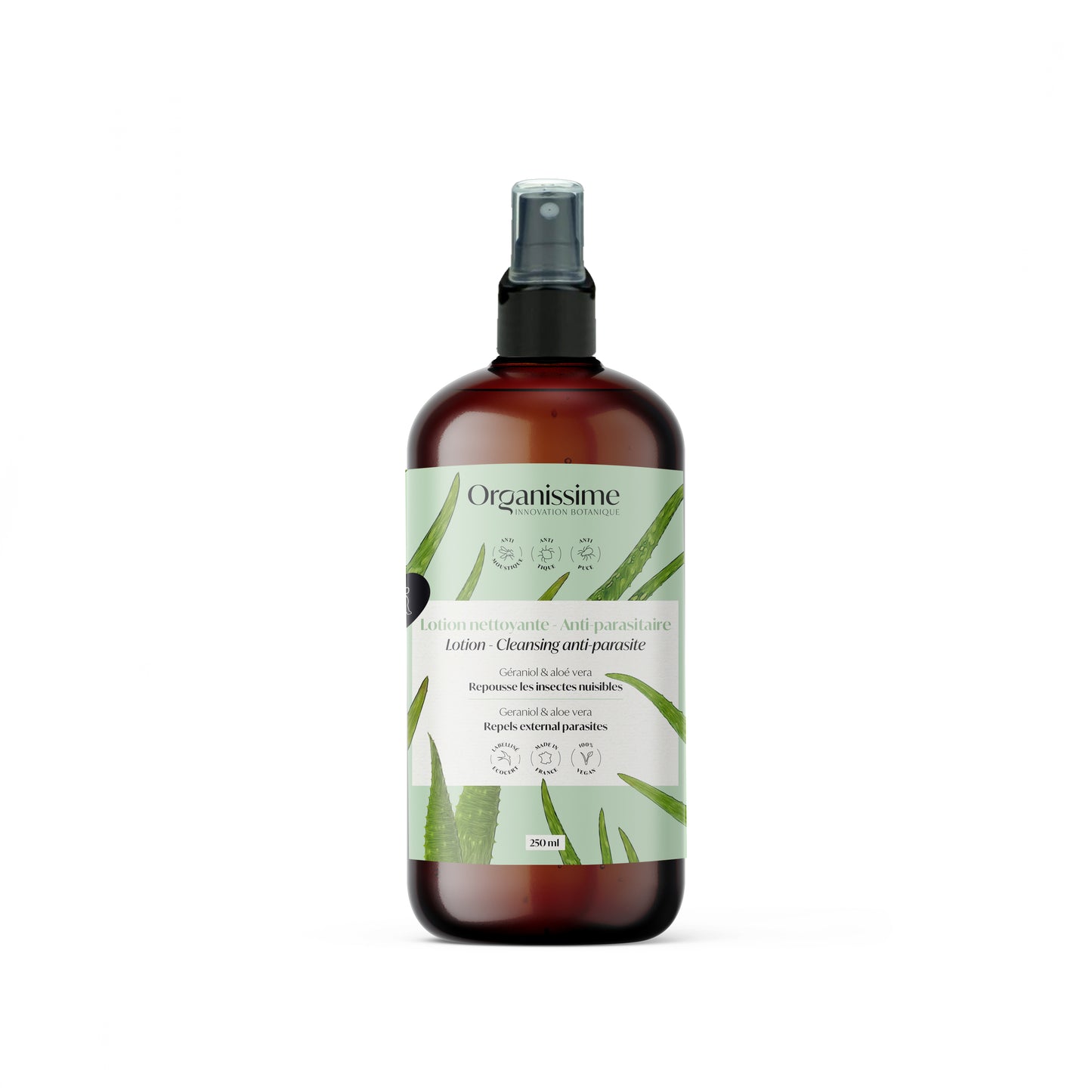 ORGANISSIME LOTION NETTOYANTE ANTI-PARASITAIRE 250 ML