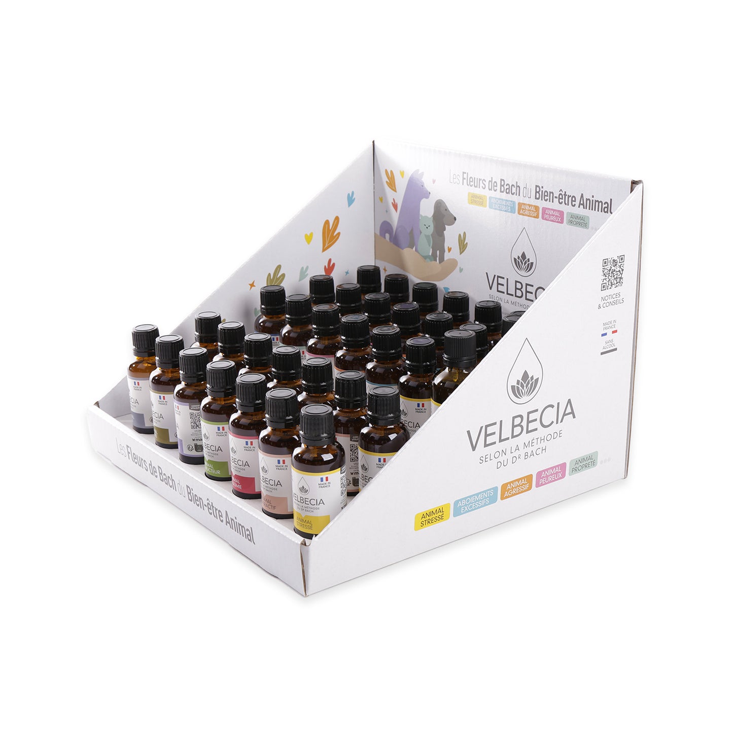 DISPLAY FLEUR BACH 35 FLACONS