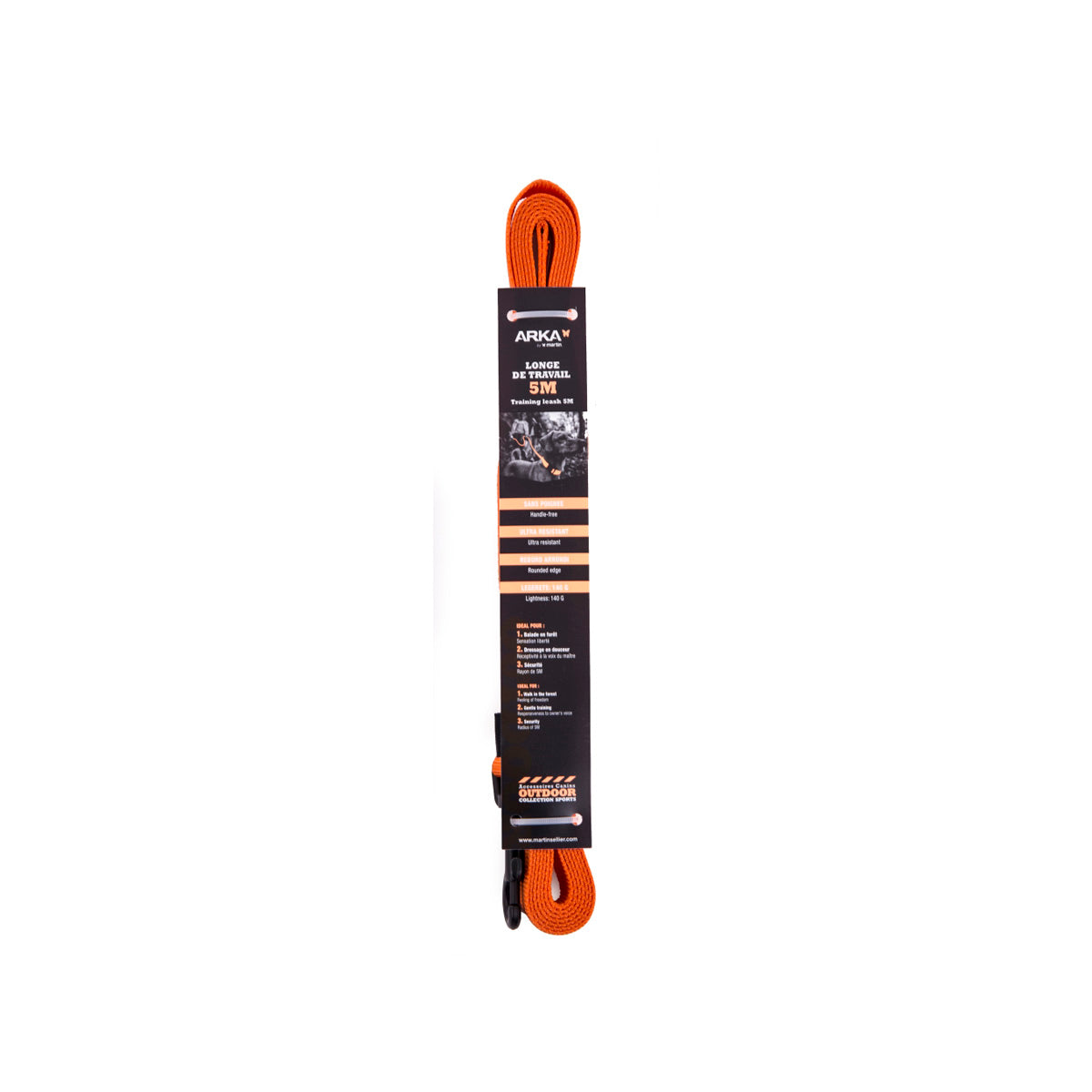 LONGE DE TRAVAIL ORANGE 5 M