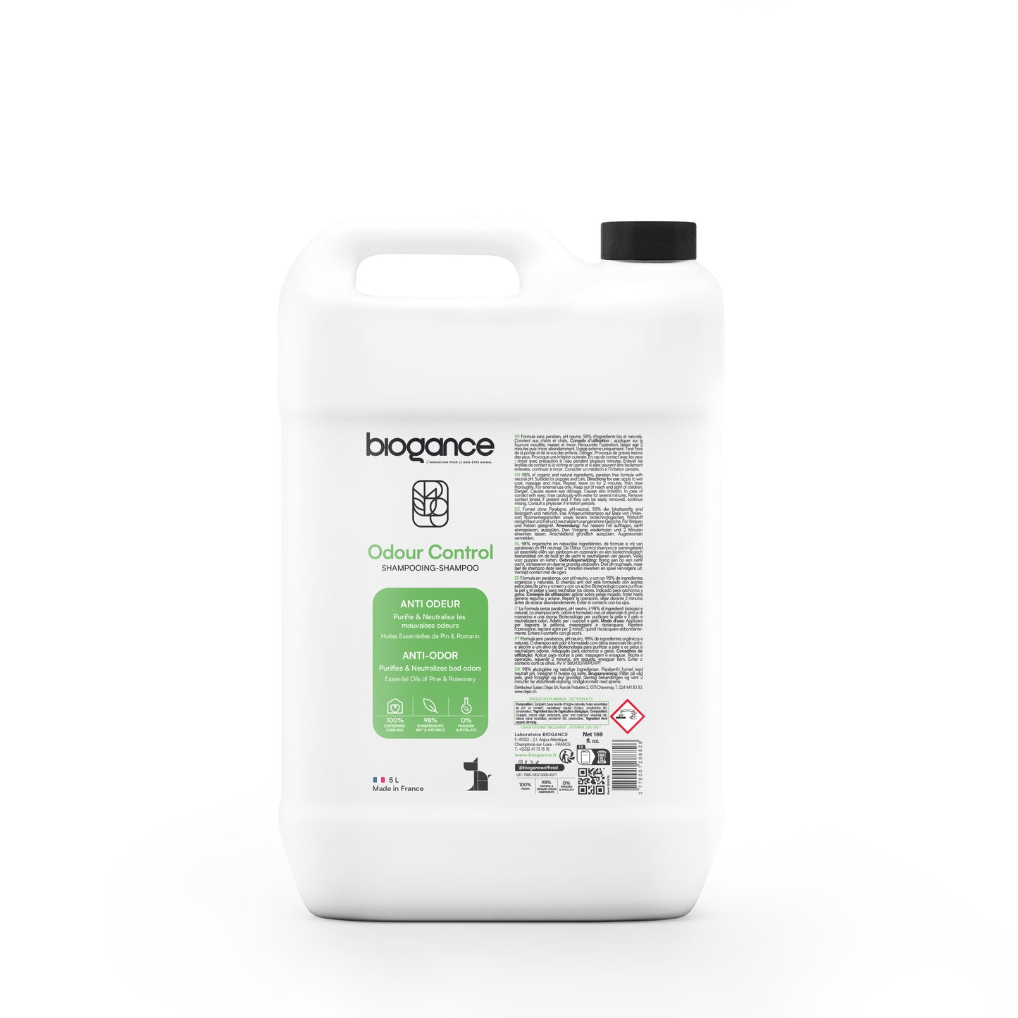 BIOGANCE ODOUR CONTROL 5 L