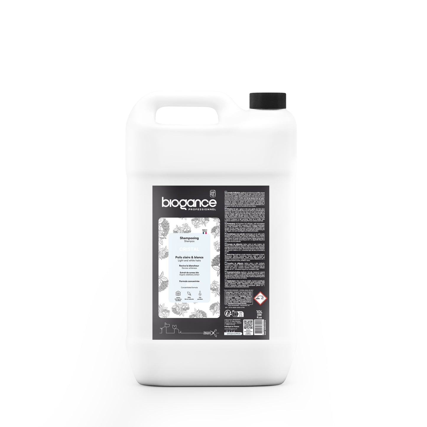 BIOGANCE PRO 20 L CRISTAL (SH. POILS BLANCS)
