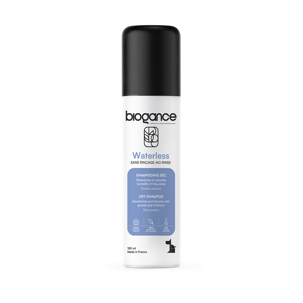 BIOGANCE SHAMPOOING WATERLESS HUNDE 150
ML