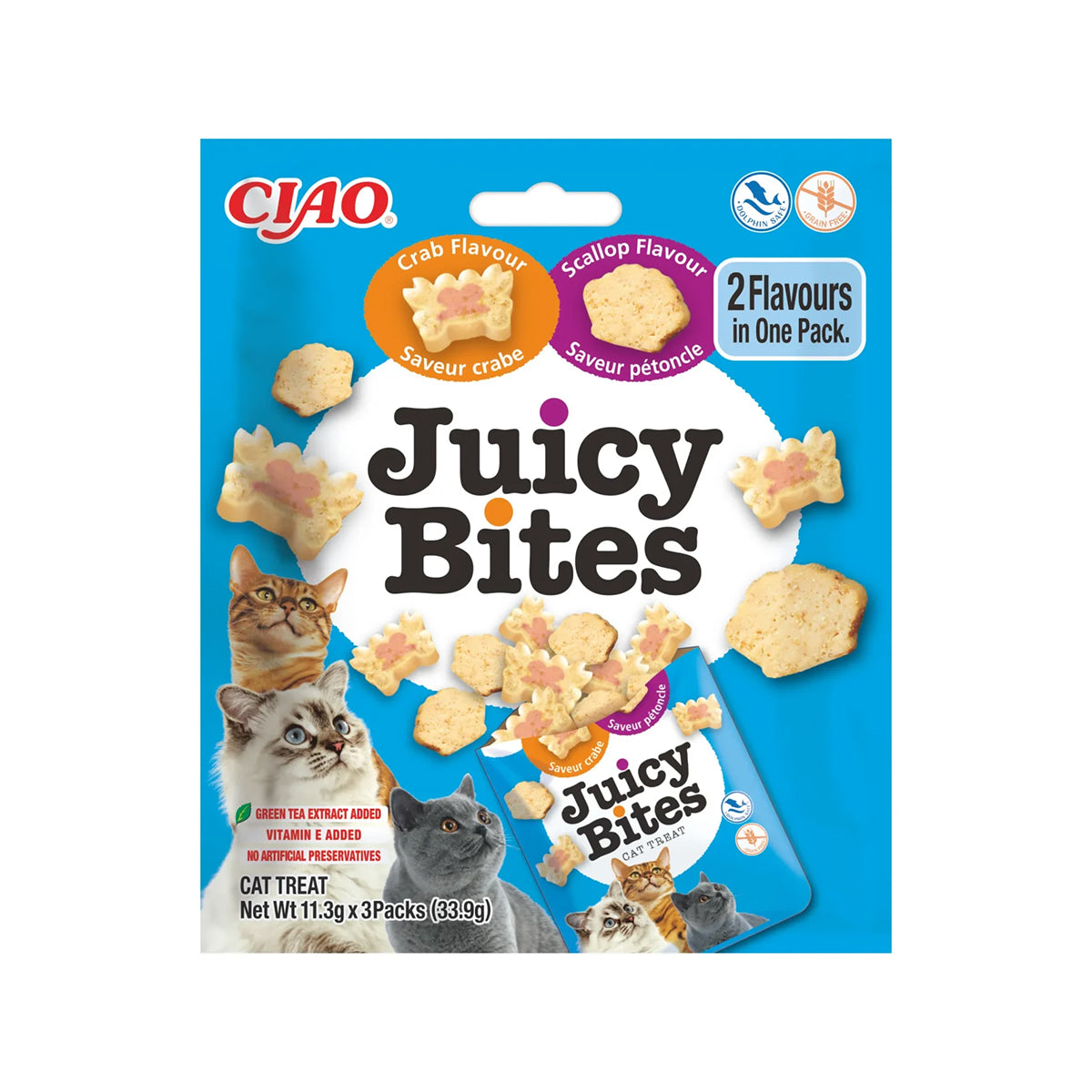 JUICY BITES KRABBEN UND JAKOBSMUSCHELN