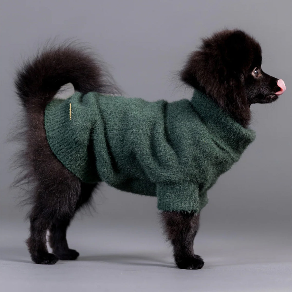 PAIKKA PULL MAILLE FOURRURE VERT 35