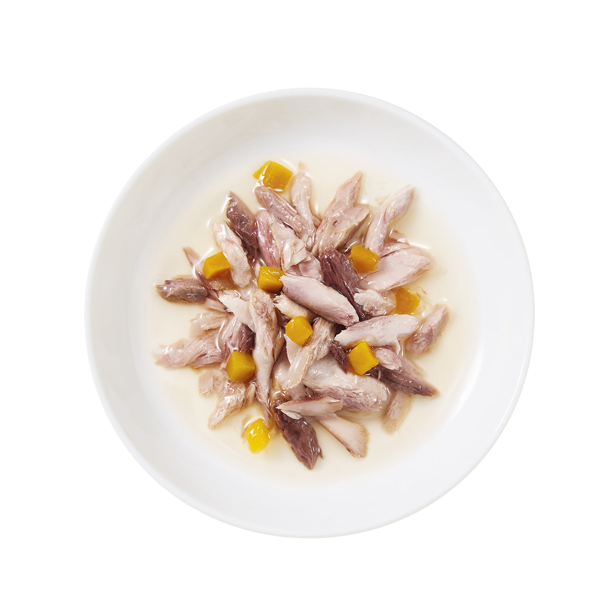 SCHESIR BRÜHE 12 X 70 G THUNFISCH UND KÜRBIS