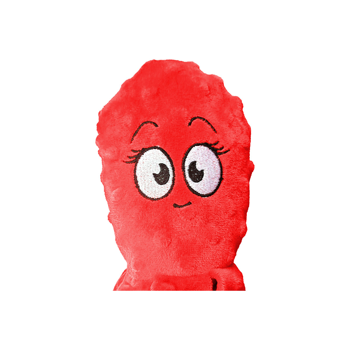 PELUCHE PIEUVRE ROUGE