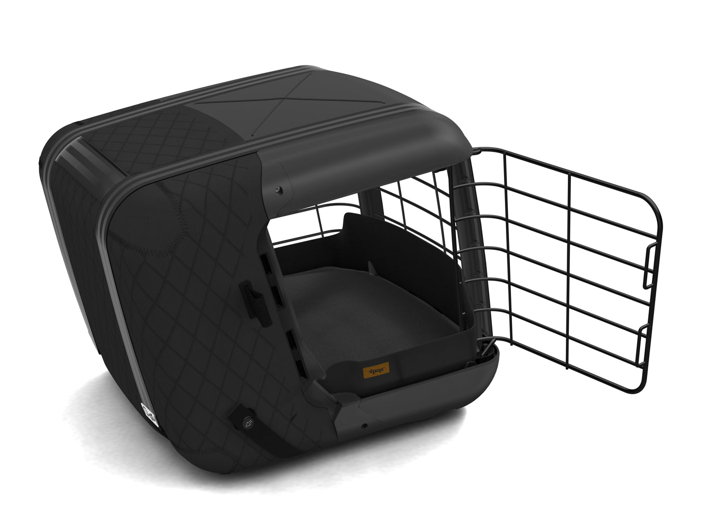CAISSE DE TRANSPORT 4PETS CAREE BLACK SERIES