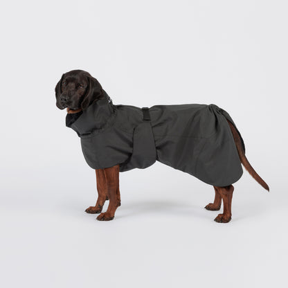 PAIKKA REGENMANTEL VISIBILITY SEAWOOL DARK 90
